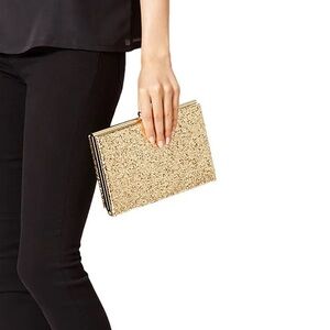 Kate Spade Emanuelle Cluch - Belmont Street Rose-gold Multi Glitter